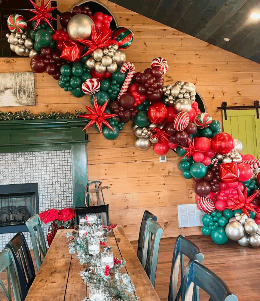 Luxury Private Holiday Party Decor