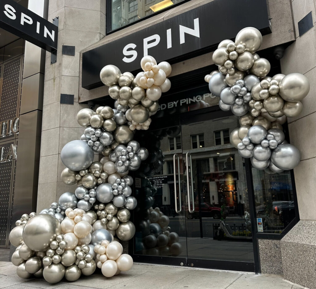 Ultra Luxury Large Balloon Garland and Decor for businesses in Pittsburgh